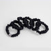 Bedgear Hyper-Silk® Performance® Skinny Scrunchies (Set of 6) – Vegan Silk Hair Ties That Prevent Breakage