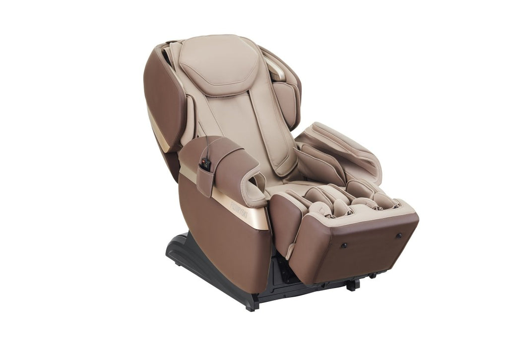 Fujiiryoki Calm Plus Flex Frame SL Track Massage Chair PM - MassageChairPlanet.com