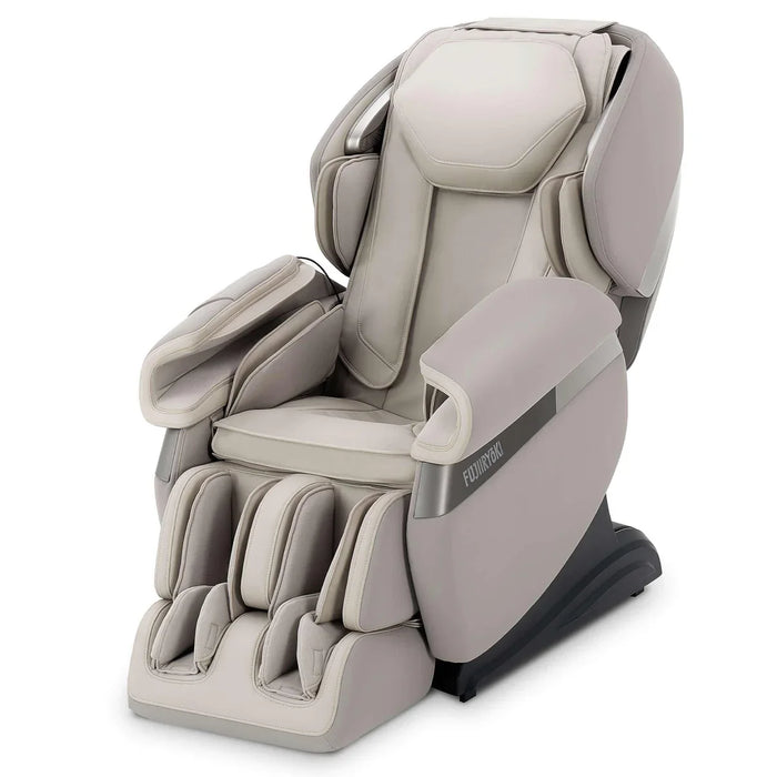 Fujiiryoki Calm Plus Flex Frame SL Track Massage Chair in Space Grey
