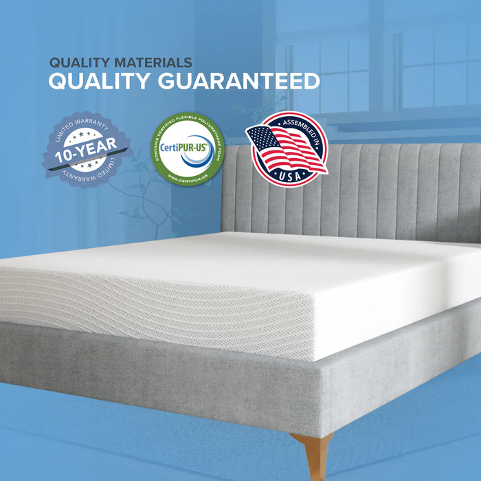 Bedplanet 10” EcoCore Origin Medium Firm Mattress - Bedplanet