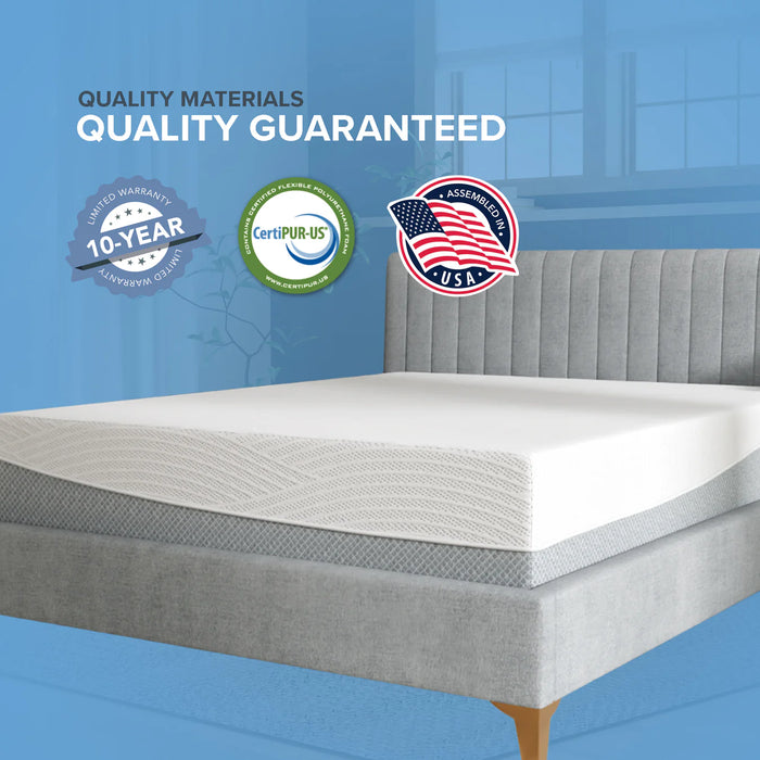 Bedplanet 12” EcoCore Hybrid Deluxe Medium Plush Mattress - Bedplanet