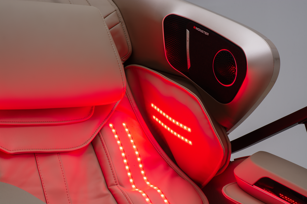 Cozzia Quantum Regen CZ-810 massage chair - Champagne & Champagne