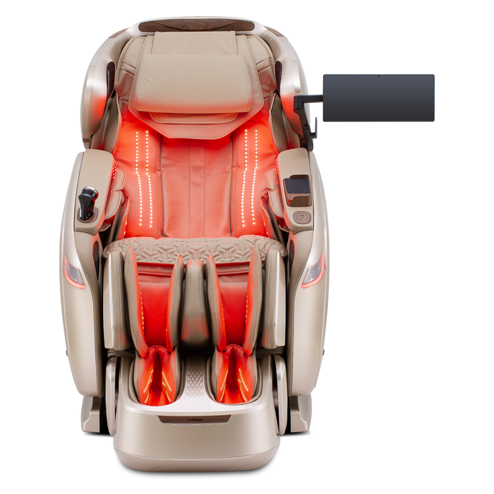 Cozzia Quantum Regen CZ-810 massage chair - Champagne & Champagne