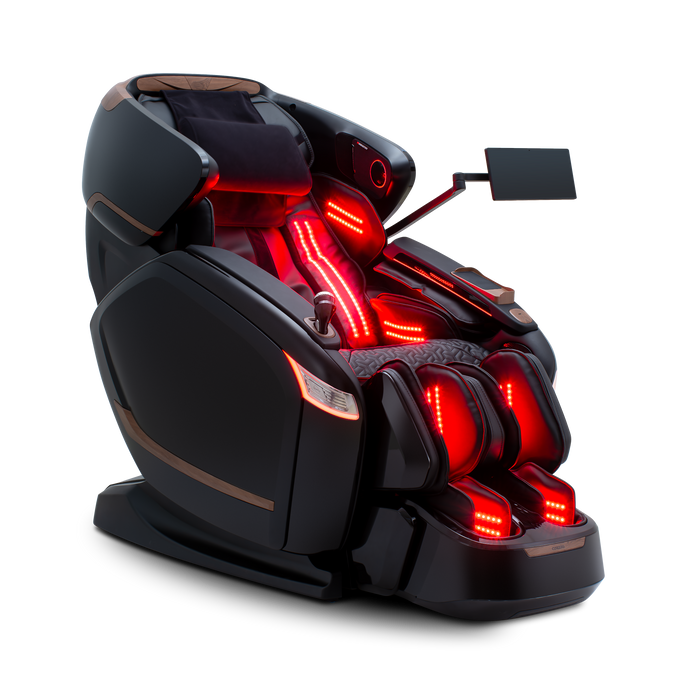 Cozzia Quantum Regen CZ-810 massage chair - Black & Black