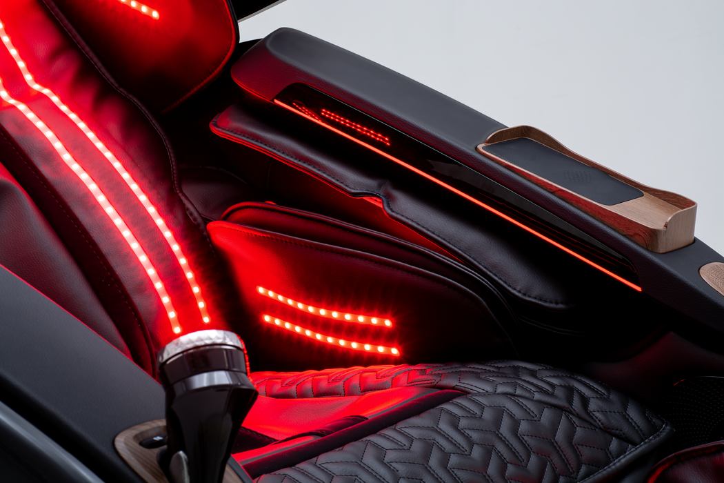 Cozzia Quantum Regen CZ-810 massage chair - Black & Black