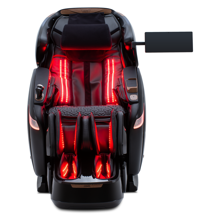 Cozzia Quantum Regen CZ-810 massage chair - Black & Black
