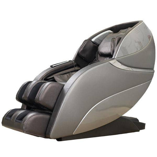 Infinity Genesis Max 4D Massage Chair in Gray/Dark Brown