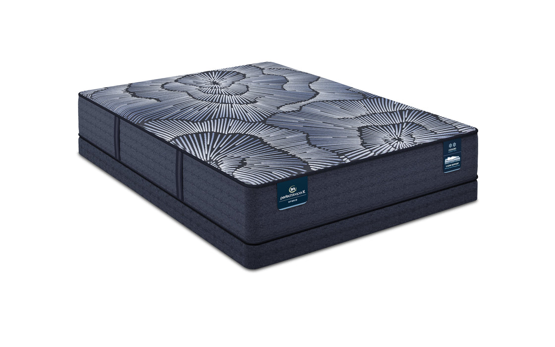 Serta mattress shown on the 6 inch low profile Serta Mattress Foundation