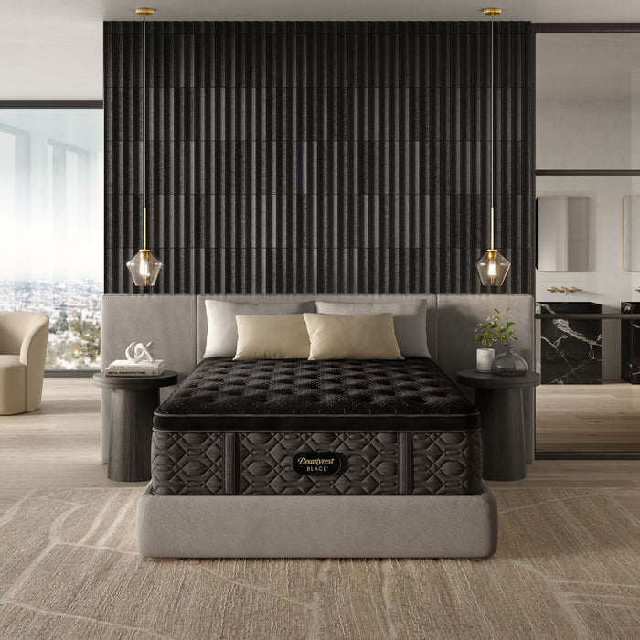 Beautyrest Black Series Three 16.5" Plush Pillow Top Mattress - Bedplanet
