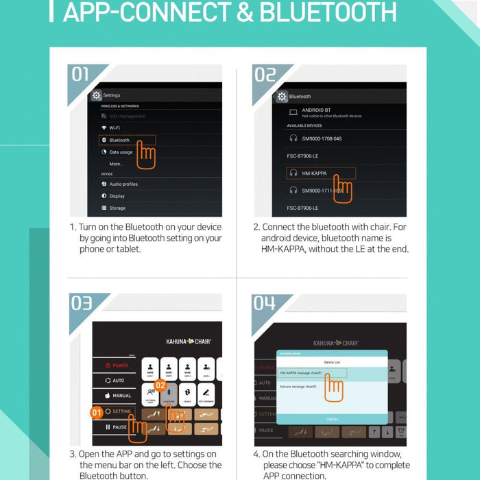 Kahuna HM - Kappa Massage Chair - MassageChairPlanet.com