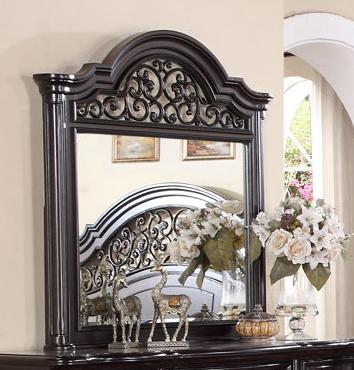 McFerran Home Furnishing B367 Brown Wood Bedroom Set - Bedplanet