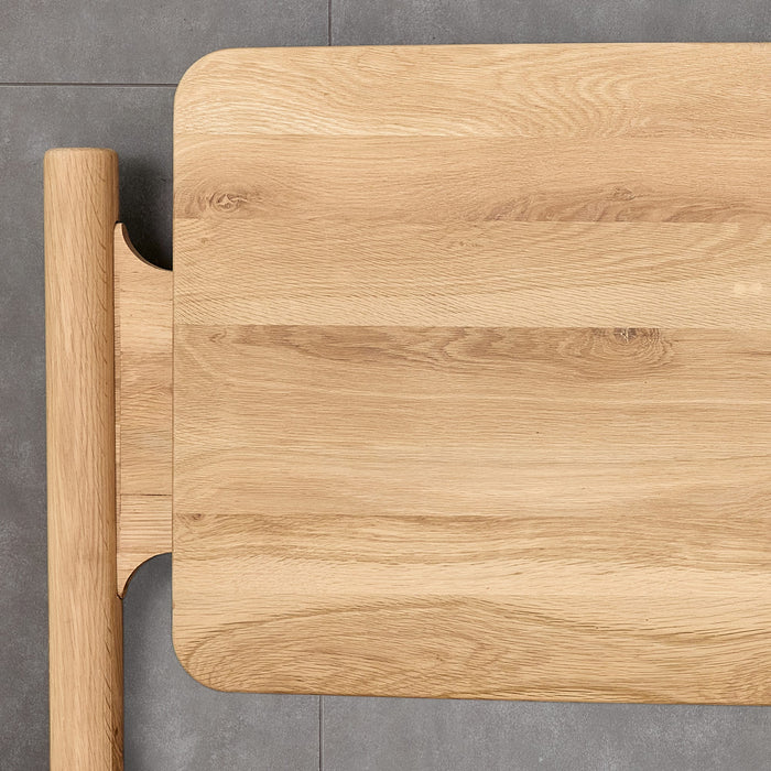Naturepedic Duna Verde Bed solid white oak