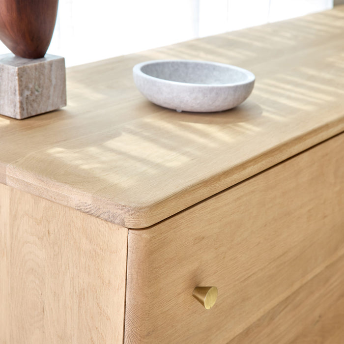 Naturepedic Duna Verde Dresser detail