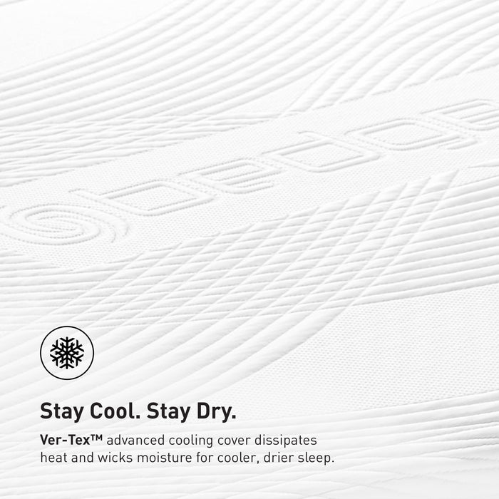 Bedgear H2 Performance® Mattress – Firm Hybrid with Ver-Tex Cooling Cover and Wrapped Coil Support