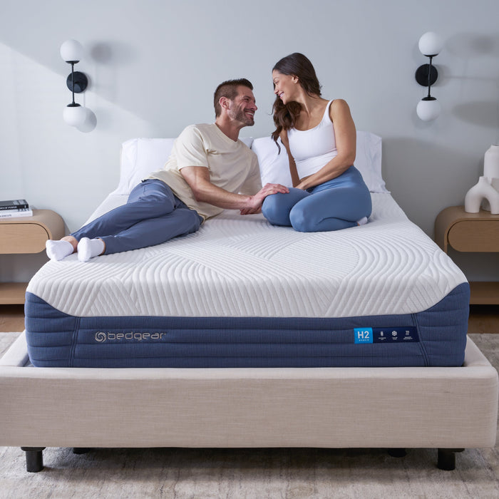 Bedgear H2 Performance® Mattress – Firm Hybrid with Ver-Tex Cooling Cover and Wrapped Coil Support