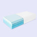 Cross-section of the Side Cube Riser Deluxe showing the stacked foam layers under the cover