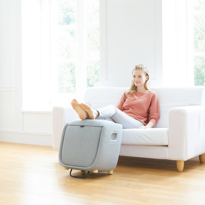 Synca REI Foot and Lumbar Ottoman Massager - MassageChairPlanet.com