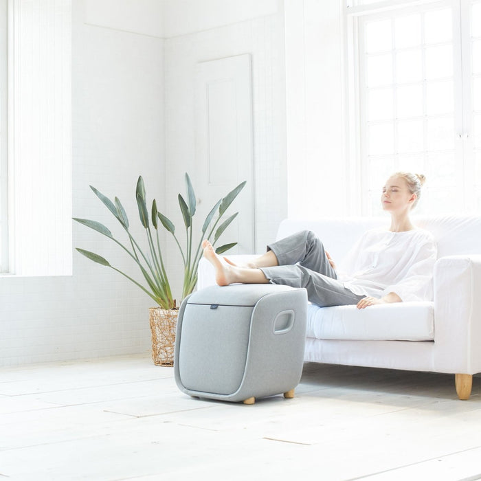 Synca REI Foot and Lumbar Ottoman Massager - MassageChairPlanet.com