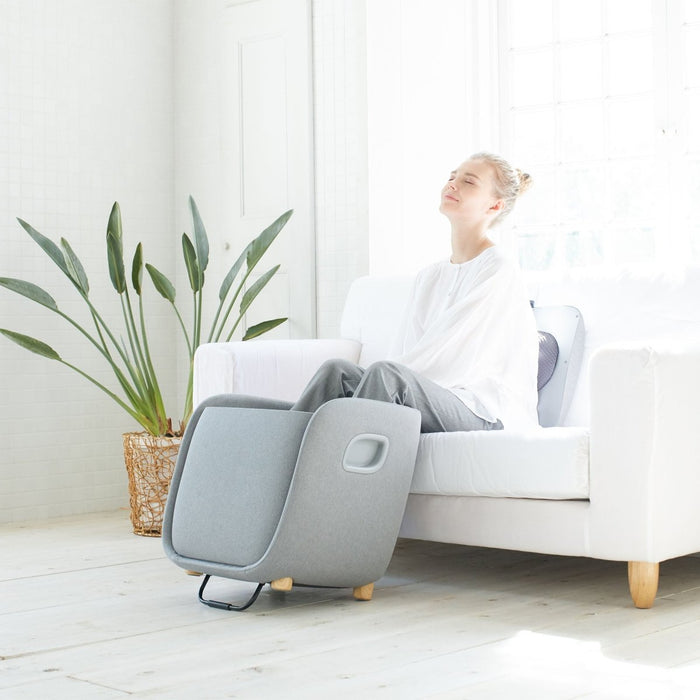 Synca REI Foot and Lumbar Ottoman Massager - MassageChairPlanet.com