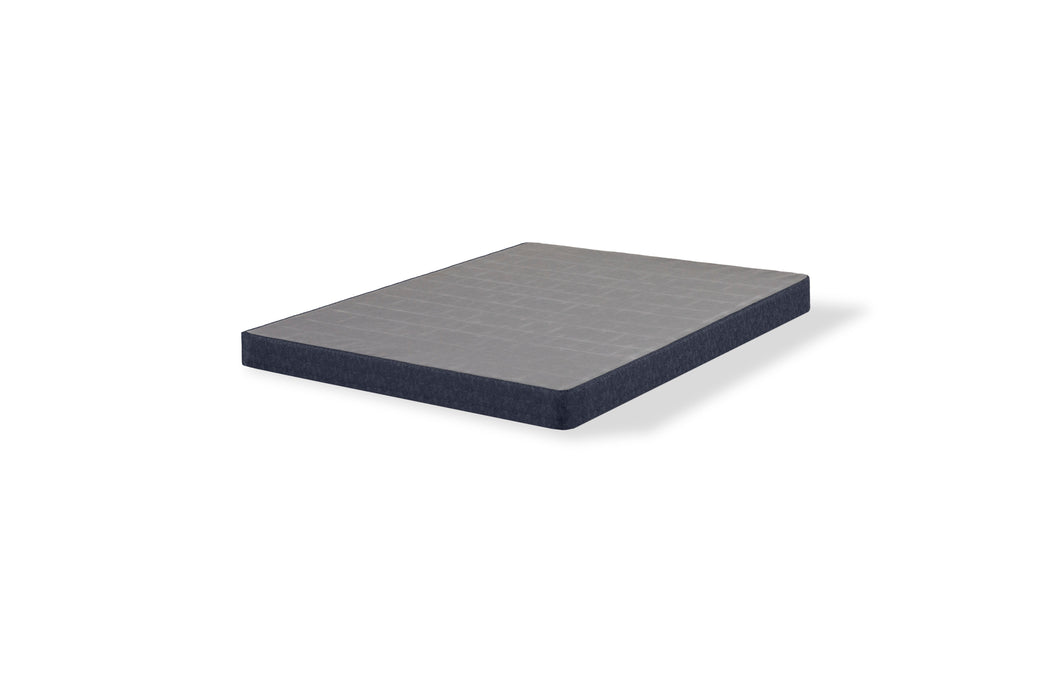Serta Mattress Foundation 6 inch low profile, queen size, angled view