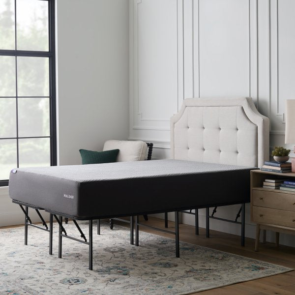 Malouf Highrise™ 18-inch Heavy Duty Metal Platform Bed Frame - Bedplanet