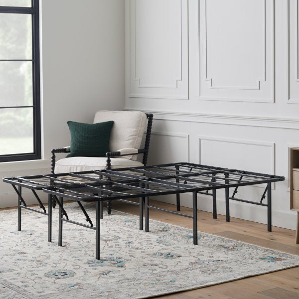 Malouf Highrise™ 18-inch Heavy Duty Metal Platform Bed Frame - Bedplanet