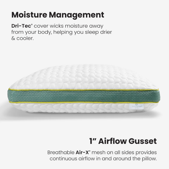 Bedgear Astro Kids Pillow + Bonus Pillowcase - Bedplanet