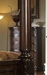 McFerran Home Furnishings B6005 Canopy Bedroom Set – Traditional Carved Solid Wood in Rich Brown Finish - Bedplanet