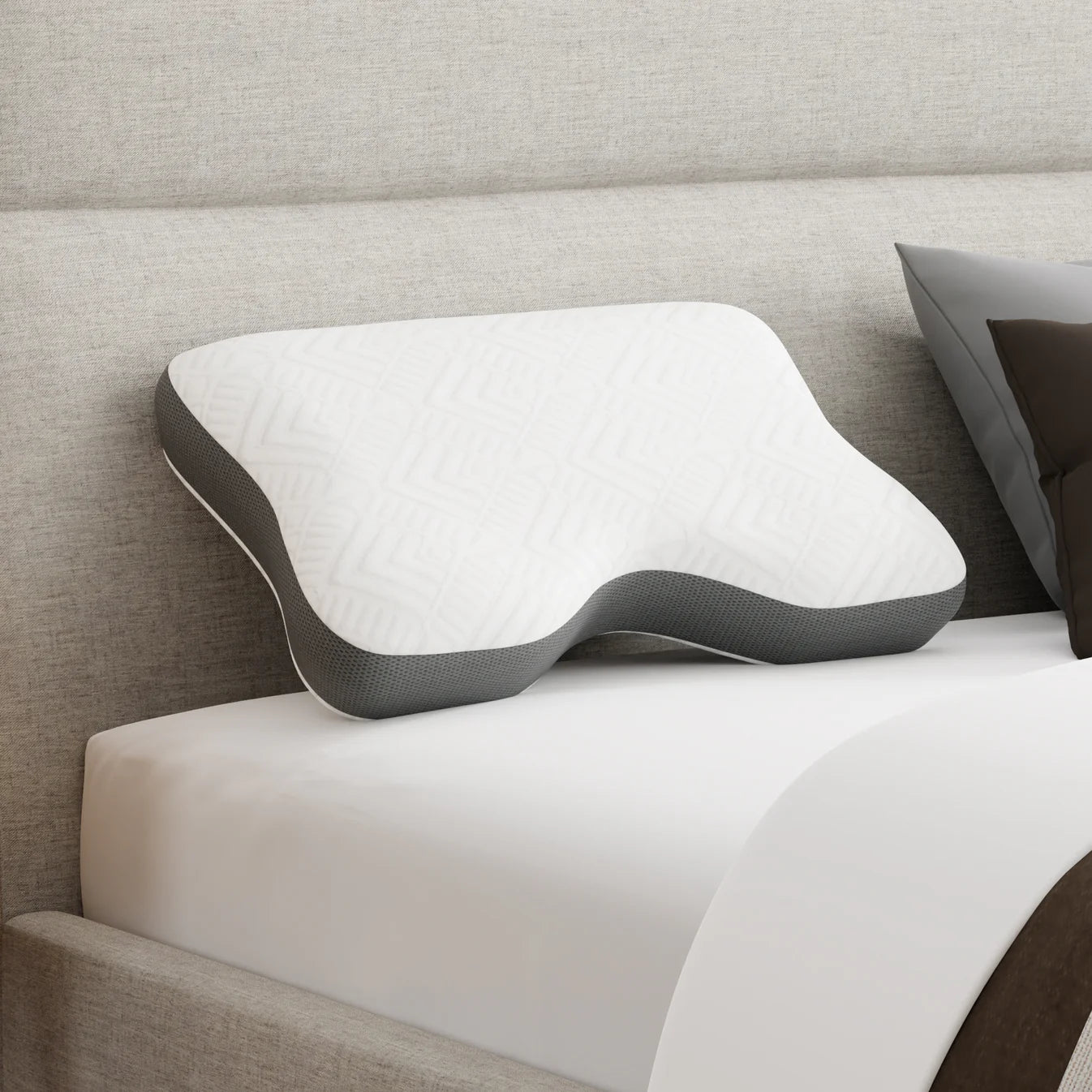 ボディ・フェイスケア BONDS  AirForce  cuddle Bedplanet Contoured Shoulder Pillow for Side Sleepers
