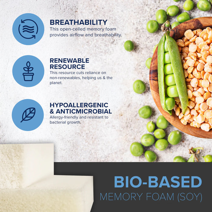 Bedplanet 10” EcoCore Origin Medium Firm Mattress - Bedplanet