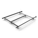 Rize Universal Bed Frame with flip-up headboard brackets, angled view