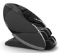 Human Touch Super Novo X Massage Chair in Black SofHyde, Gray SofHyde