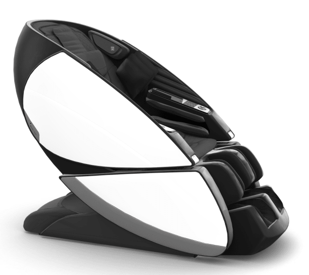 Human Touch Super Novo X Massage Chair in Black SofHyde, White SofHyde