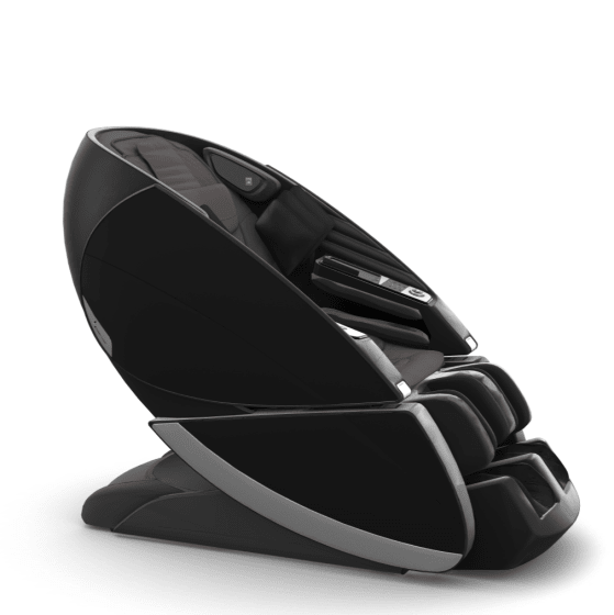 Human Touch Super Novo X Massage Chair in Espresso SofHyde, Black SofHyde