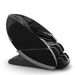 Human Touch Super Novo X Massage Chair in Gray Leather, Black SofHyde