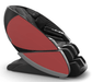 Human Touch Super Novo X Massage Chair in Gray Leather, Red SofHyde