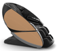 Human Touch Super Novo X Massage Chair in Gray Leather, Tan SofHyde