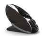 Human Touch Super Novo X Massage Chair in White SofHyde, Espresso SofHyde