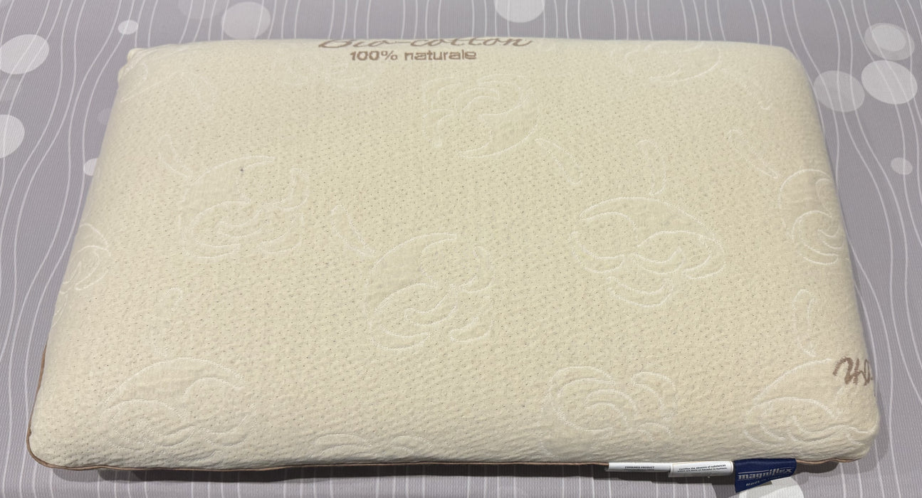 Magniflex Toscana Cotton Deluxe Pillow - Open Box - Bedplanet