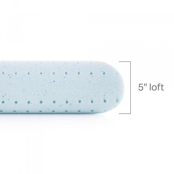 Weekender HyperChill Technology Gel Memory Foam Pillow + Reversible Cooling Cover - Bedplanet