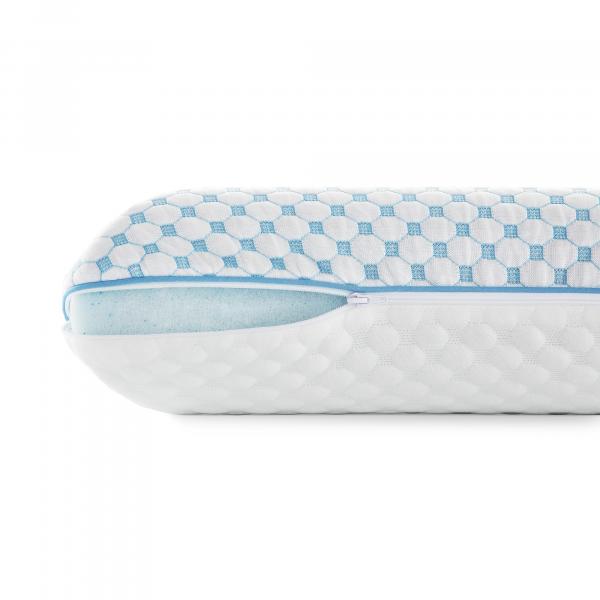 Weekender HyperChill Technology Gel Memory Foam Pillow + Reversible Cooling Cover - Bedplanet