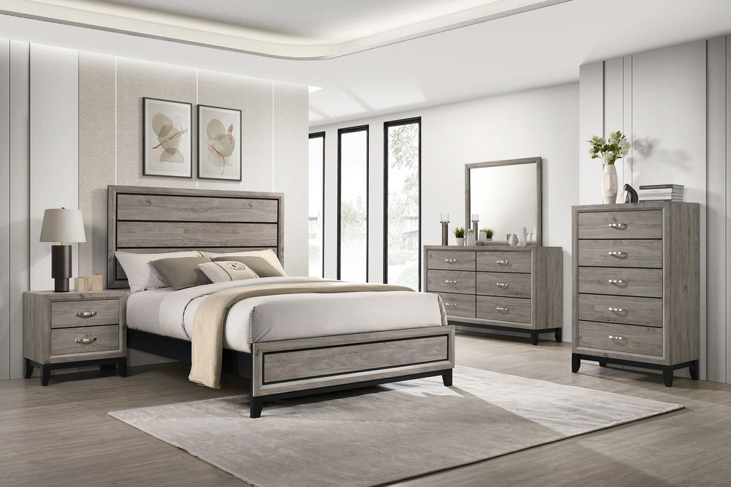 Coaster Fine Furniture Watson Bedroom Set Two-Tone Finish | Dovetail Drawers | Twin to Cal King - Bedplanet