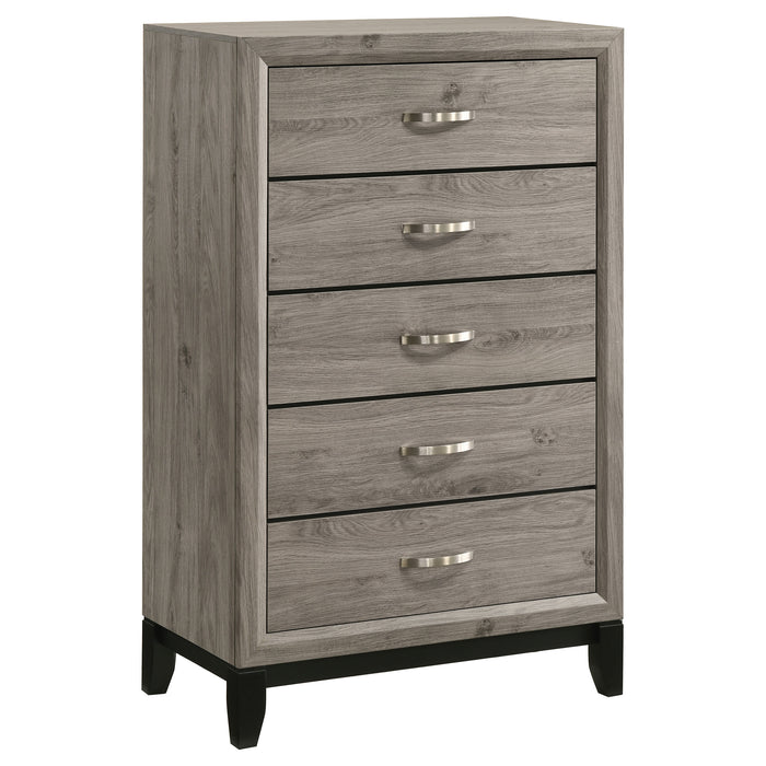 Coaster Fine Furniture Watson Bedroom Set Two-Tone Finish | Dovetail Drawers | Twin to Cal King - Bedplanet
