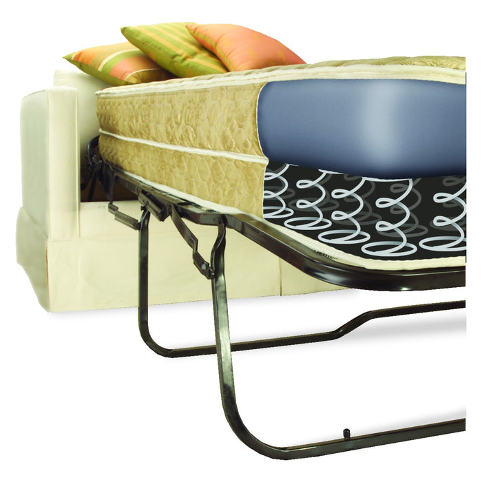 AirDream mattress showing the air bladder layer over coils