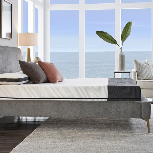 Bedplanet 12" Ananda Pearl and Gel Medium Firm Memory Foam Mattress - Bedplanet