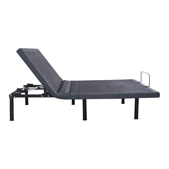 Side profile of the baselogic Pearl Adjustable Base with head section raised