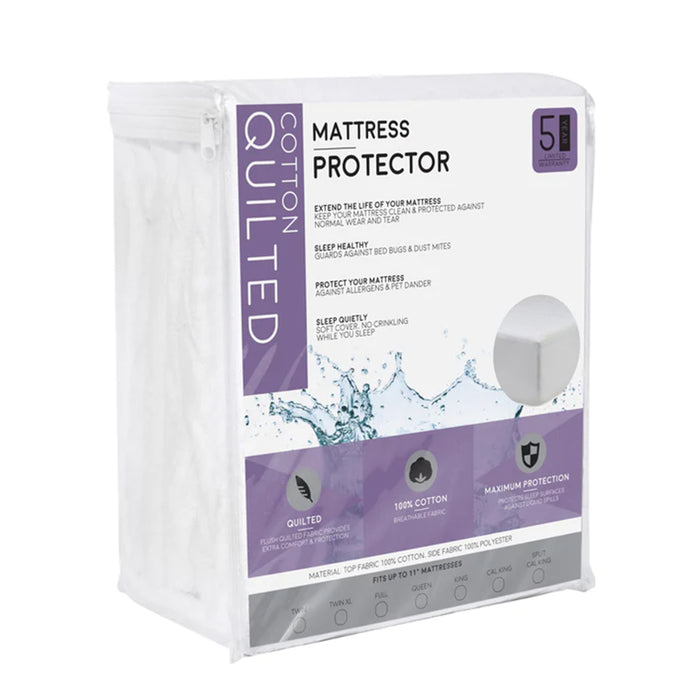 Bedplanet Quilted Cotton Mattress Protector