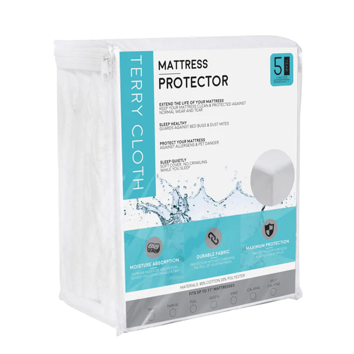 Bedplanet Terry Cloth Mattress Protector