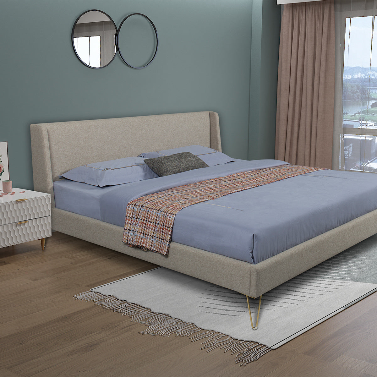 Bedplanet Zoey Upholstered Bed Frame