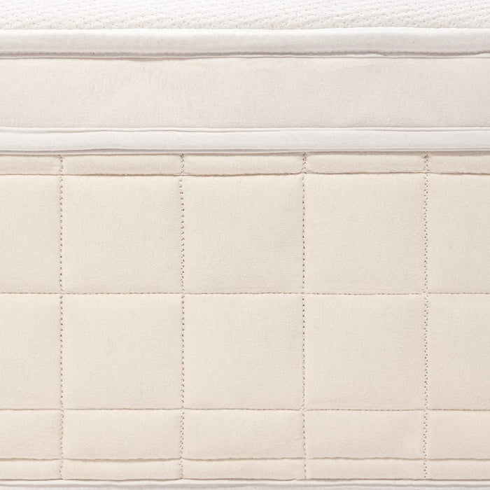 Naturepedic Concerto Pillow Top Hybrid Latex Mattress cutaway layer view